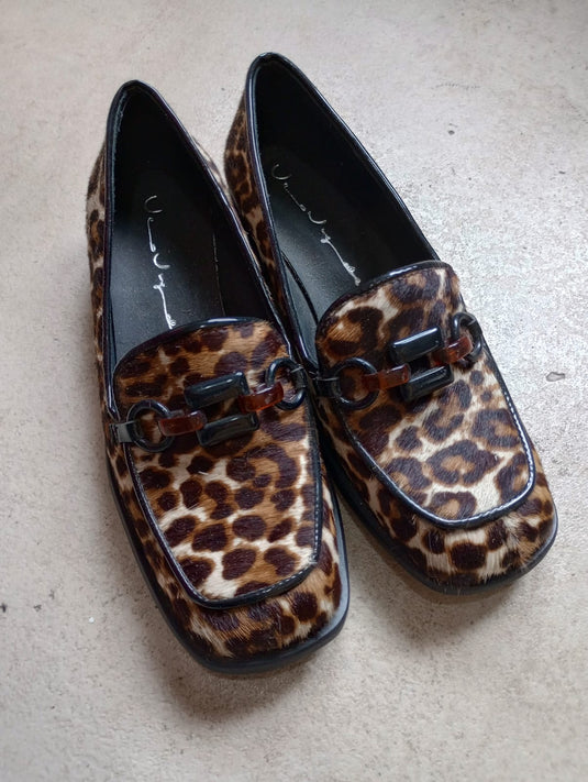 Mocasín Leandra animal print