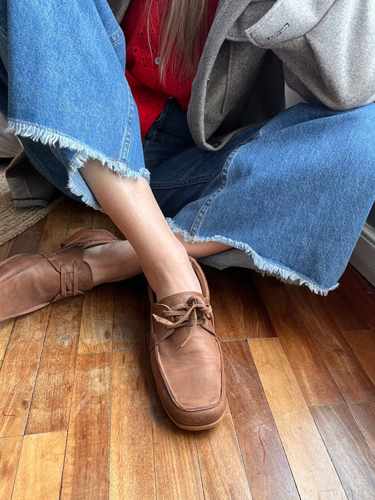 Mocasín Pedigree tostado