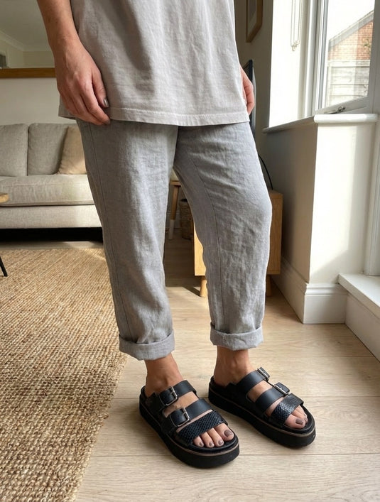 Birken tres tiras negro
