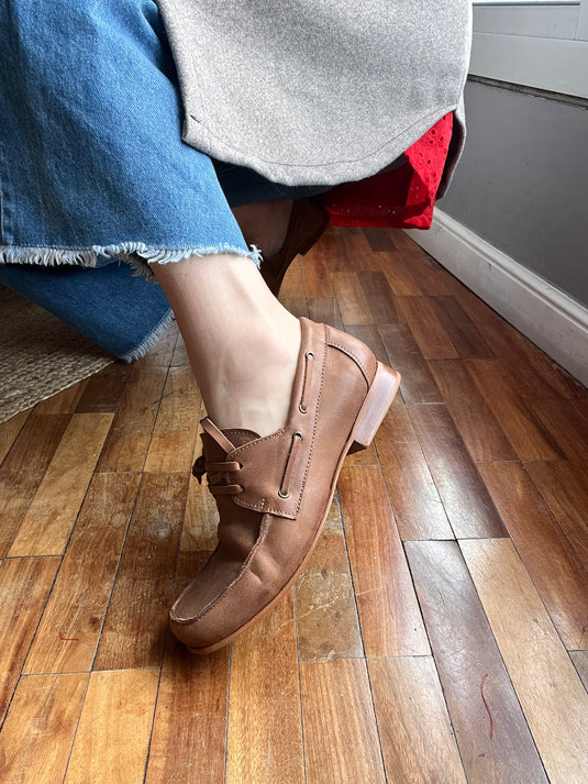 Mocasín Pedigree tostado