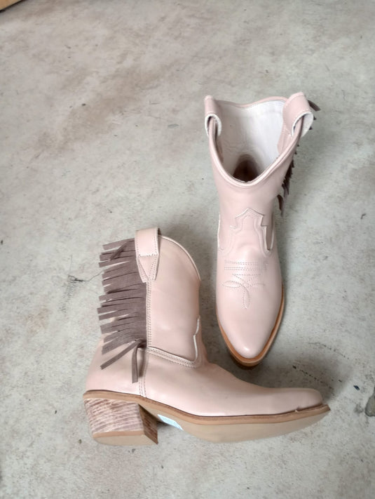 Tejana Olimpo Flecos Rosa