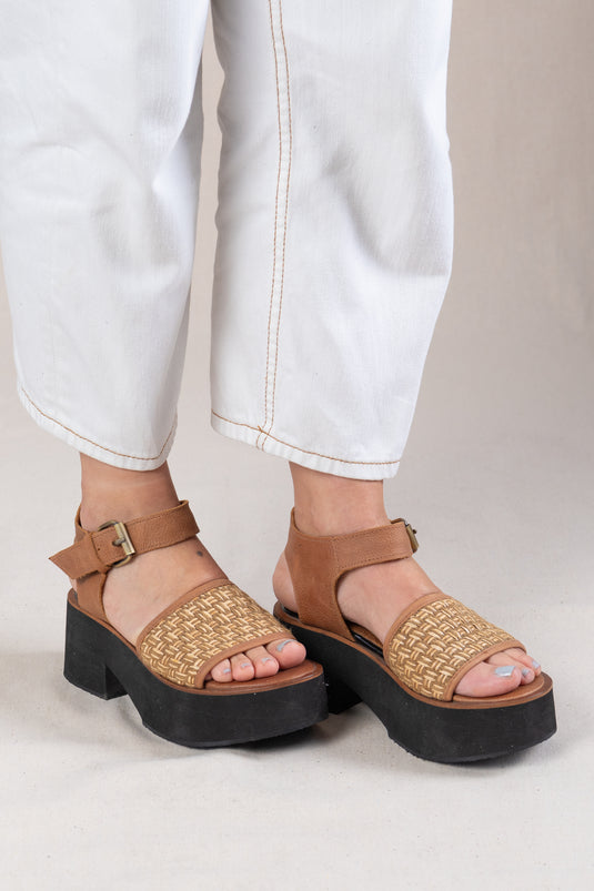 Sandalia combinada