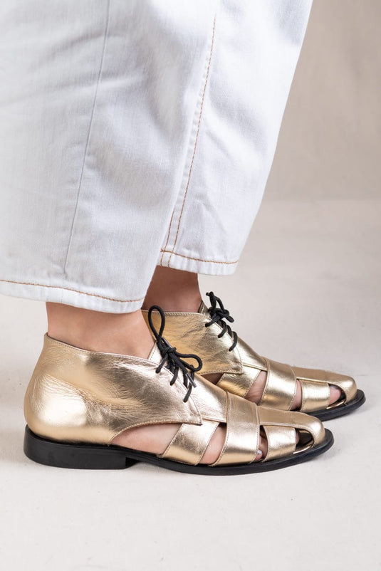 Zapato M o c a m b o Oro